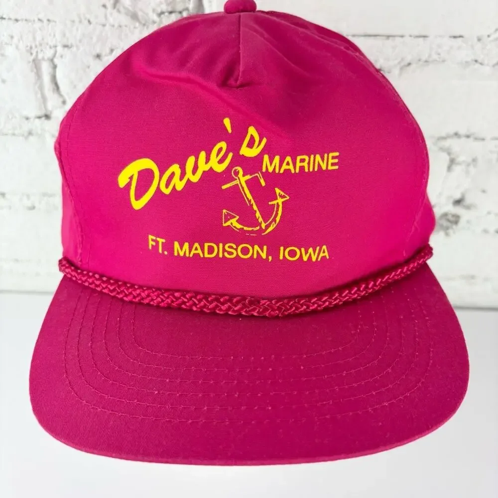 Vintage Dave’s Marine Snap Back Farmer Hat
